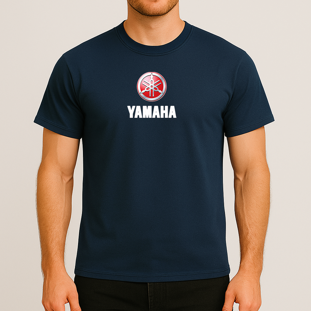 Men’s yamaha logo Cotton T-Shirt